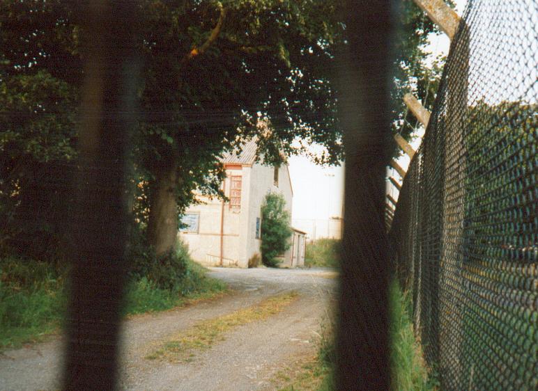 (c.1996) bad photograph of the cinema, taken through the gate