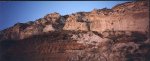 Rocks 
				from Athinios port