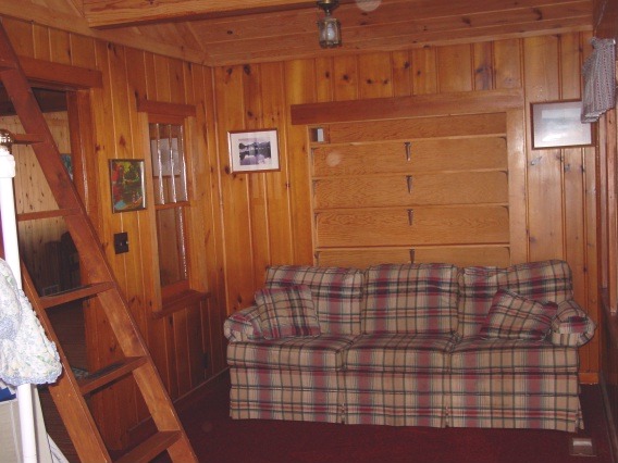 Sitting room at Mike's Lake House