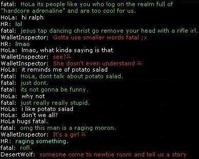 Fatal telling HoLa.