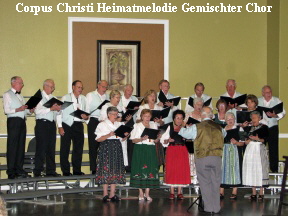 Corpus Christi Heimatmelodie Gemischter Chor