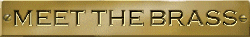 Cheesy, homemade 'Meet The Brass' nameplate image