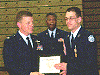 NATIONAL SOJOURNERS AWARD - Presented annually to a 2nd or 3rd-year cadet who exhibits the most to encourage and demonstrate Americanism within the corps of cadets and on campus, and must be in the top 25% of their academic class.