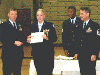 VETERANS OF FOREIGN WARS (VFW) AWARD - Presented annually to a 4th-year cadet who shows exceptional potential for military leadership. Must show a high order of loyalty to the unit, school, and country, be of a high moral character, and be in good academic standing.