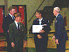 MILITARY OFFICER ASSOCIATION OF AMERICA (MOAA) AWARD - Presented annually to an outstanding 4th-year cadet who shows exceptional potential for military leadership. Must show a high order of loyalty to the unit, school, country, be of high moral character, and be in good academic standing.