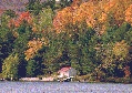 The boathouse, autumn