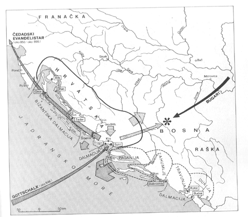 Raukar, Tomislav.: Hrvatska u doba kneza Trpimira (sredina IX. st.)