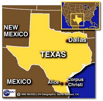 MAPA TEXAS