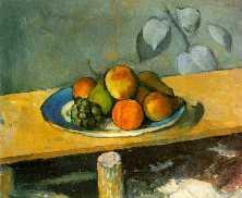 Apples, Peaches, Pears, and Grapes, by Paul C�zanne