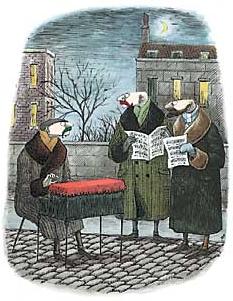 Edward Gorey: 'Caroling'