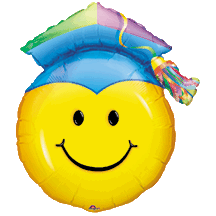 Grad Cap Smiley