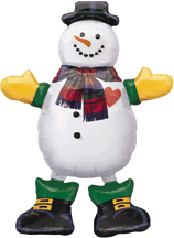 Homespun Snowman