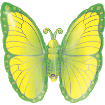Lime Green Butterfly