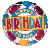 BIRTHDAY TO YOU BALLOONS