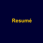 Resume