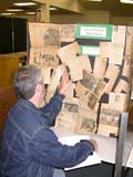 [Newspaper clippings were popular]