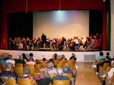 [The Orchestra playeda concert]
