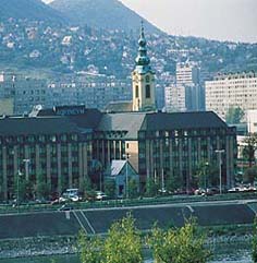 View of Budapest near the Hotel
