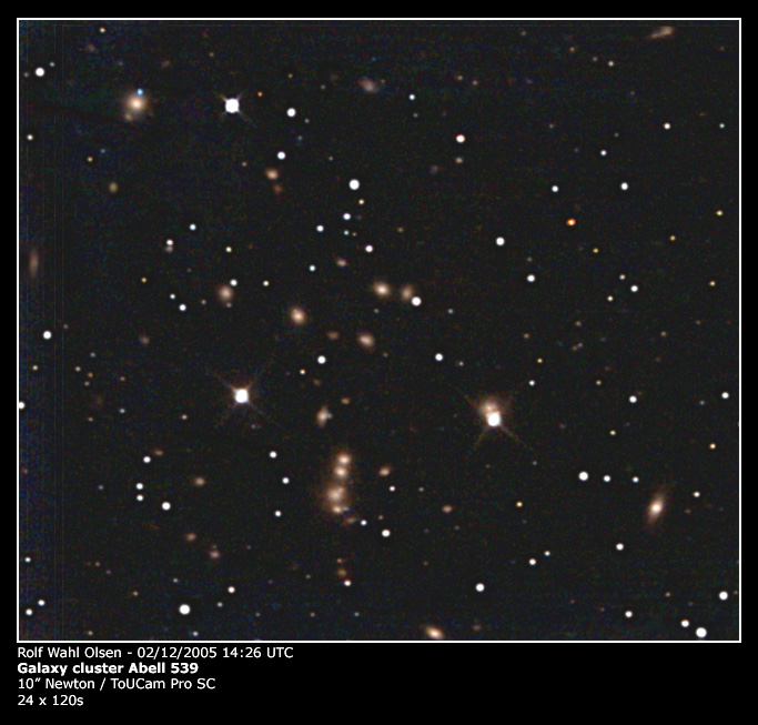 Galaxy cluster Abell 539