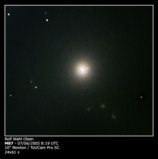 Elliptical galaxy M87