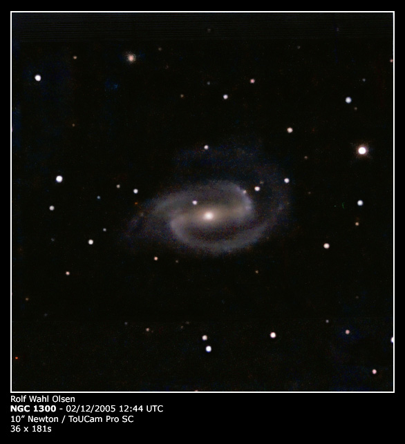 Spiral galaxy NGC1300