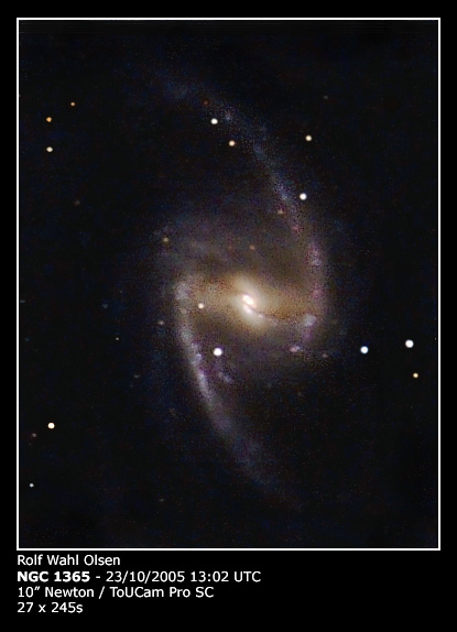Spiral galaxy NGC1365