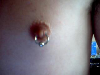 My Nipple piercin!!!! Ok this isnt my face!!