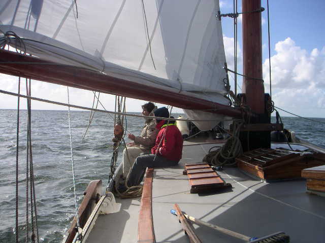 Met De Morgenster op het Wad, oktober 2003
