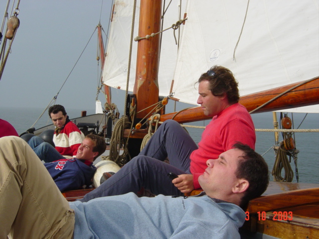 Met De Morgenster op het Wad, oktober 2003