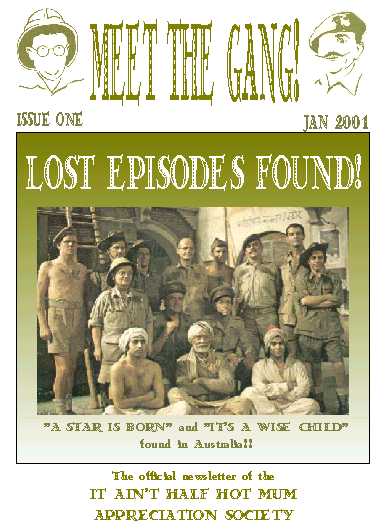 Issue One:  January 2001