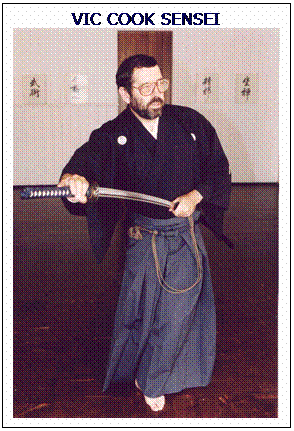 Text Box: VIC COOK SENSEI
 
