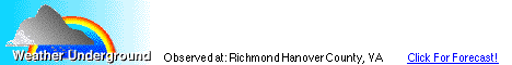 Click for Powhatan, Virginia Forecast