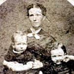 Elizabeth (nee Willetts) with Charles? && Laura?