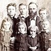 11246 [ identified ] Sarah Annie (n. Dunne) and Herbert Thomas Buckley and their children - Auckland, October 1892