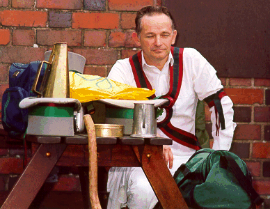 A hardworking Morris Man