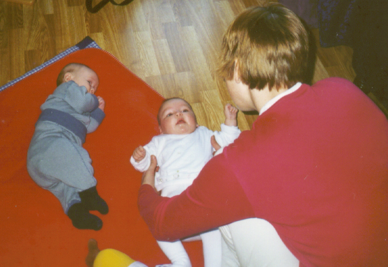 Jonas, mom and me !