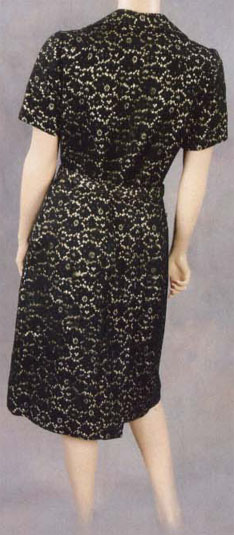 Rear view, Patsy's Carnegie Hall dress, from Profiles in History