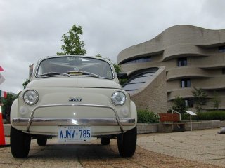 Julie's 500R at the Museum