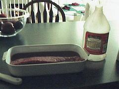 Briefly submerge in Apple Cider Vinegar