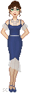 Well, it was supposed to be Christi in formal wear, and it's certainly formal, but I'm not sure it's Christi.