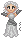 A grey sprite for Faye