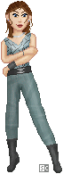 It's Salli!  Not to be confused with Salli who runs this site, she's my Star Wars RPG character and the source of my nickname.