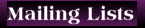 Mailing Lists