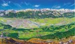 Panorama von Innsbruck / Zur Lagekarte der Buden