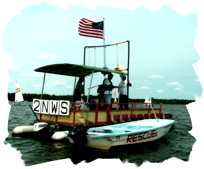 The Motley Racing Crew about the PSC Committee Boat