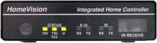 Homevision by CSI.  Whole House Controller for X-10, IR, I/O, Video Display