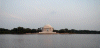 The Jefferson memorial.