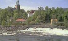 Kongsberg med fossen, 6kb