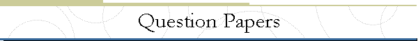 Question Papers