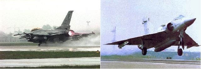 F 16c Vs Mirage 2000